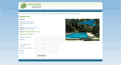Desktop Screenshot of cairnsvilla.com.au